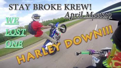 Harley Goes Down at the SBK Meetup