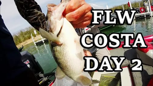 FLW Costa Tournament from Table Rock Lake! Coverage Day 2 - Spring 2018