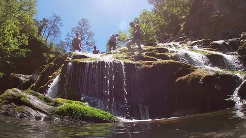 ALMOST JUMPING OFF ANOTHER WATERFALL
