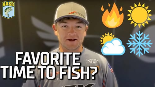 Bassmaster Pros pick their favorite time to fish