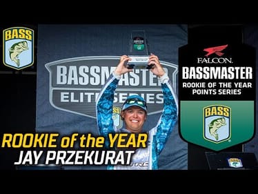 Jay Przekurat wins 2022 Falcon Rods Bassmaster Rookie of the Year