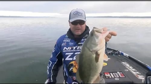 Big Bass Fireworks early on Championship Sunday