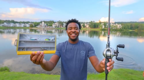 Fishing A Tournament With Only BFS Fishing Gear (Tougher than expected)