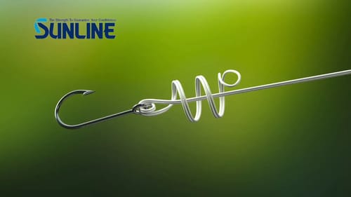 Improved Clinch Knot Double Line- one of the best all around knots for tying to lures