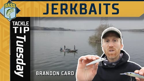How Brandon Card maximizes a jerkbait bite in Winter