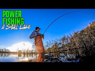 POWER FISHING For SHALLOW Winter BASS!!! || Lee's Back!!!