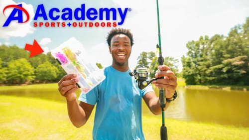 $20 Academy Micro Fishing Budget Challenge