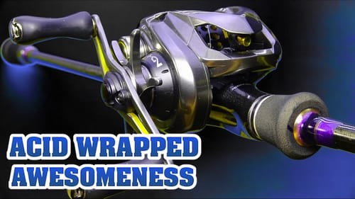 I turned my 8' Spinning rod into BFS Baitcasting rod AMAZING RESULTS +  Osprey Attacks Eagle mid air