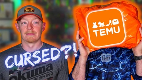 Temu Fishing Tackle Haul! This UNBOXING IS CURSED!