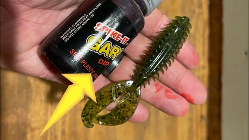Check Out My Black Dye Lure-Color Modification Trick