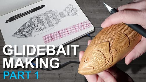 Grouper Glidebait Lure Making (Part 1)