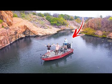We Discovered a New Lake Crawling With GIANT Bass