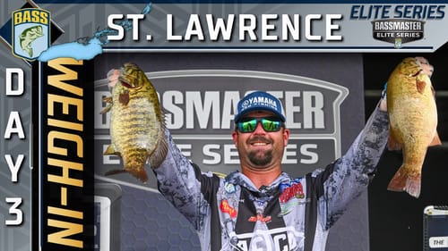 ELITE: Day 3 weigh-in at St. Lawrence River
