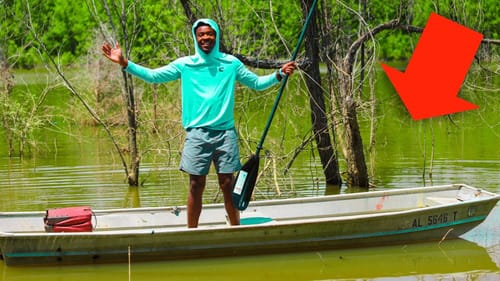Fishing Out Of MY NEW JON BOAT For The FIRST TIME (IT ACTUALLY WORKS)