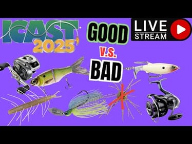 (LIVE) iCAST 2025 Lures & Gear Talk!