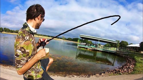 FISHING The BEST FARM POND in the WORLD?!