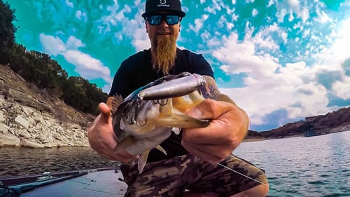 FIRST TOPWATER "SKEDOOSH" of 2020 + We Hit 9,000! New Topwater Bait with 6th Sense LUX SERIES ROD