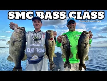 I’ll take YOU FISHING for Giants!  SMC BASS CLASS - Flipping / Chatterbaits