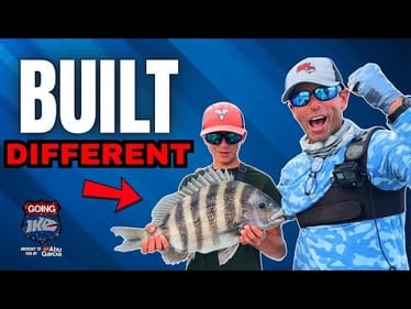 🔥It's A MONSTER DUDE!! Vegas' GIANT Sheepshead🎣