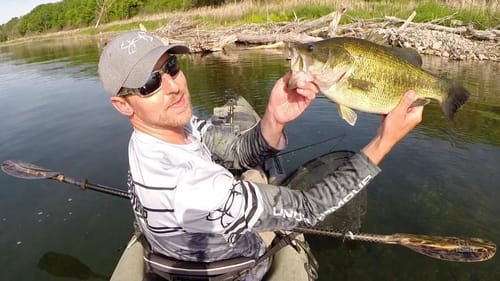 Wacky Riggin' Early June Largemouth