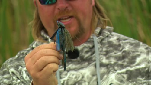 Catch an ABSOLUTE HOG - Bass Fishing a Grass Jig
