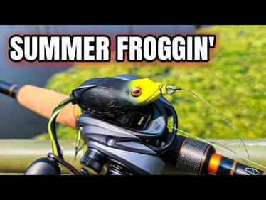 The BEST Way to Catch HOT Summer Bass (Summer Froggin')