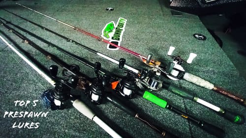 Top 5 EARLY PRESPAWN Bass LURES That You NEED To Be Throwing NOW!! || My TOP Picks