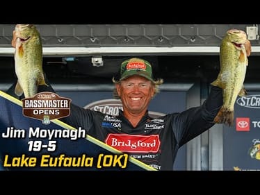 OPEN: Jim Moynagh leads Day 1 at Lake Eufaula (OK) with 19 pounds, 5 ounces