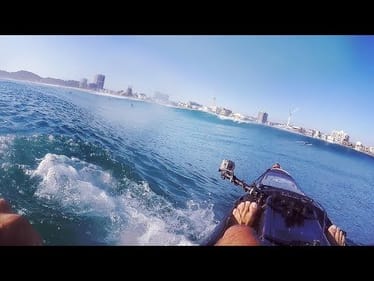 Cyclone Swell On A Fishing Kayak