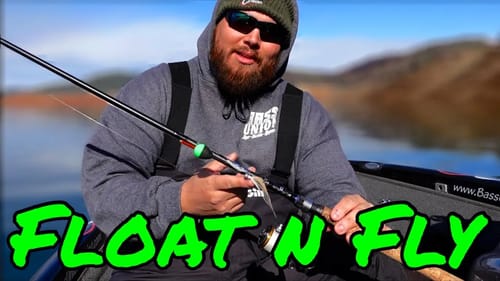 West Coast Float N Fly Setup & Rigging 101 | Targeting Suspended Winter Bass