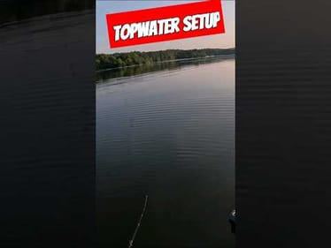 TOPWATER: Rod Reel & Line for Late Summer