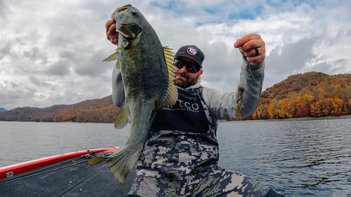 Simple Trick To Catch Bass When Its Cold!