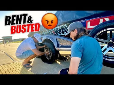 BOAT TRAILER vs. CURB - Bassmaster Opens #2 Travel Vlog