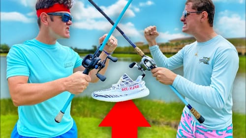Big Bass Pond Fishing Tournament! (Loser Buy's Winner Yeezy Shoes!) Ft @RyanIzfishing