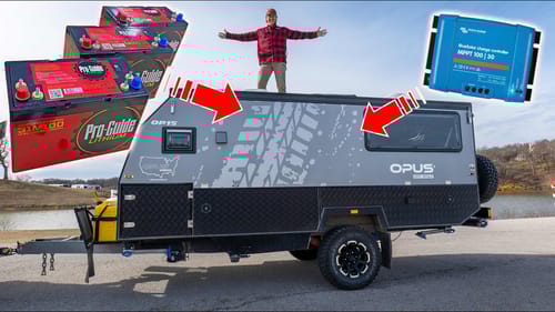 Upgrading Off Road Camper to Lithium Power! HUGE DIFFERENCE!