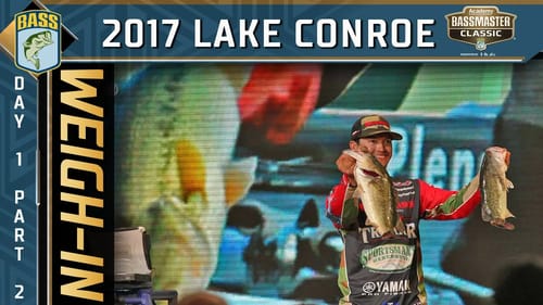 2017 Bassmaster Classic - Day 1 Weigh-In (Part 2)