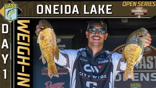 Weigh-in: Day 1 at Oneida Lake (2022 Bassmaster Opens)