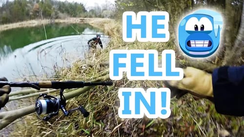 Catching HYPOTHERMIA and Winter BASS on the NED RIG! Fishing Cold Water!