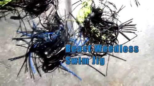 D&M Custom Baits BEAST Weedless Swim Jig
