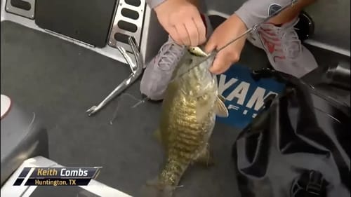 Keith Combs' big smallmouth at Tenkiller