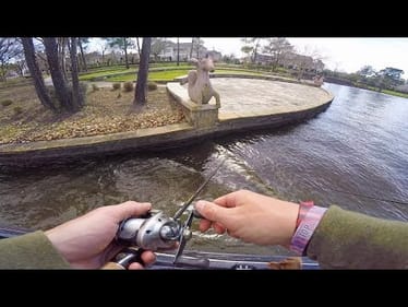 Urban Bass Fishing In a $1,000,000 Neighborhood