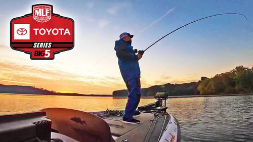 Finding The BIG ONES! MLF Toyota Championship Bass Fishing Tournament Practice!