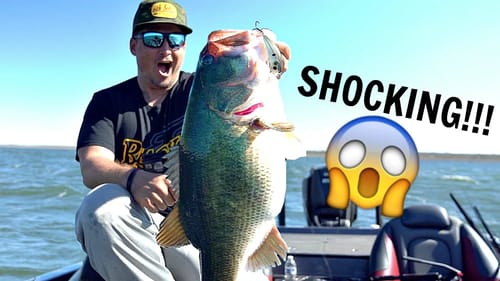 Catching the BIGGEST BASS EVER on Camera!!! (NEW PB)
