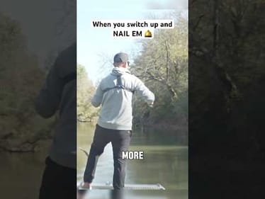 No better feeling in bass fishing 😍