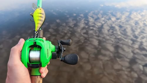 Searching for GIANT Bass While Fishing FIRE Pond (LOADED)