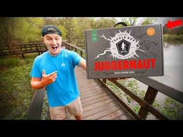 World’s Biggest Fishing Mystery Box Challenge  (JUGGERNAUT!)