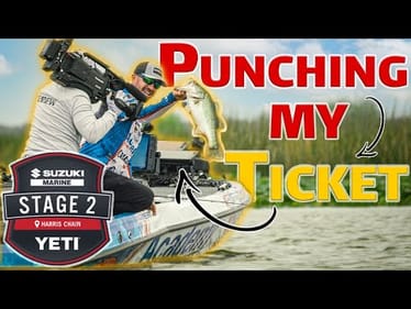 WIN and you’re IN! ( Stage 2 Harris Chain Day 2 Tournament 4K )