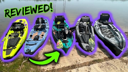 On The Water Fishing Kayak Review! Bonafide, Old Town, Nucanoe