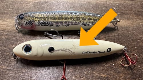 Stop Wasting Your Time Throwing Bone Colored Topwaters