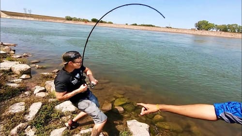 WE CAUGHT the MOST INSANE THING in the RIVER!! (STRANGE)
